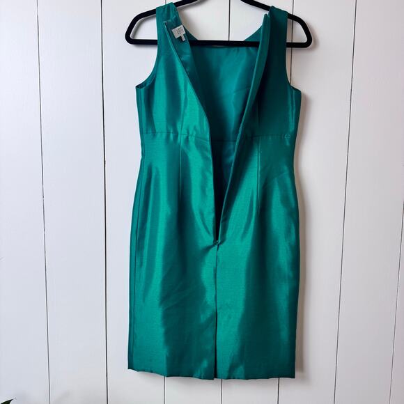 Kasper Emerald Green Sheath Dress size 2P - Picture 5 of 9